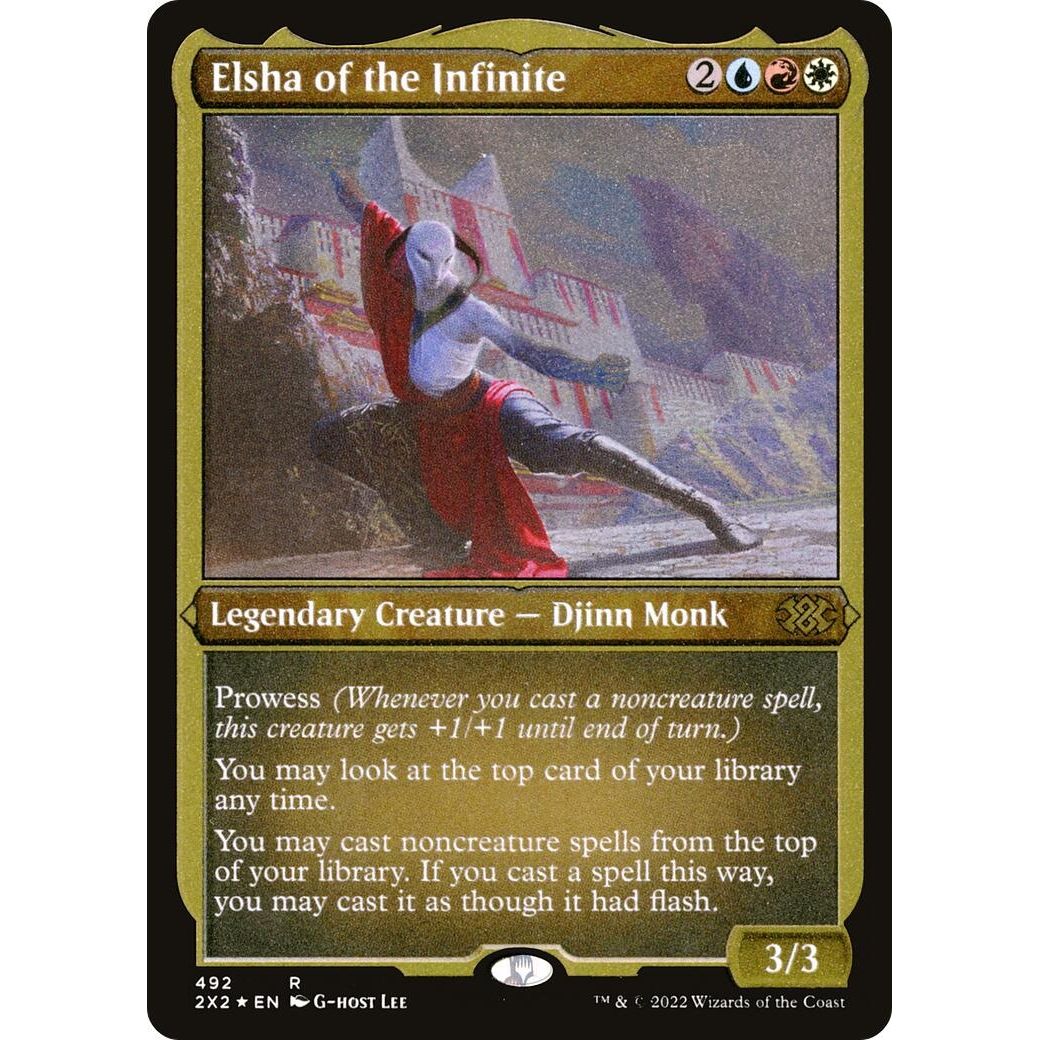 Image for Elsha of the Infinite (Foil Etched) (492) (2X2) - Magic: The Gathering