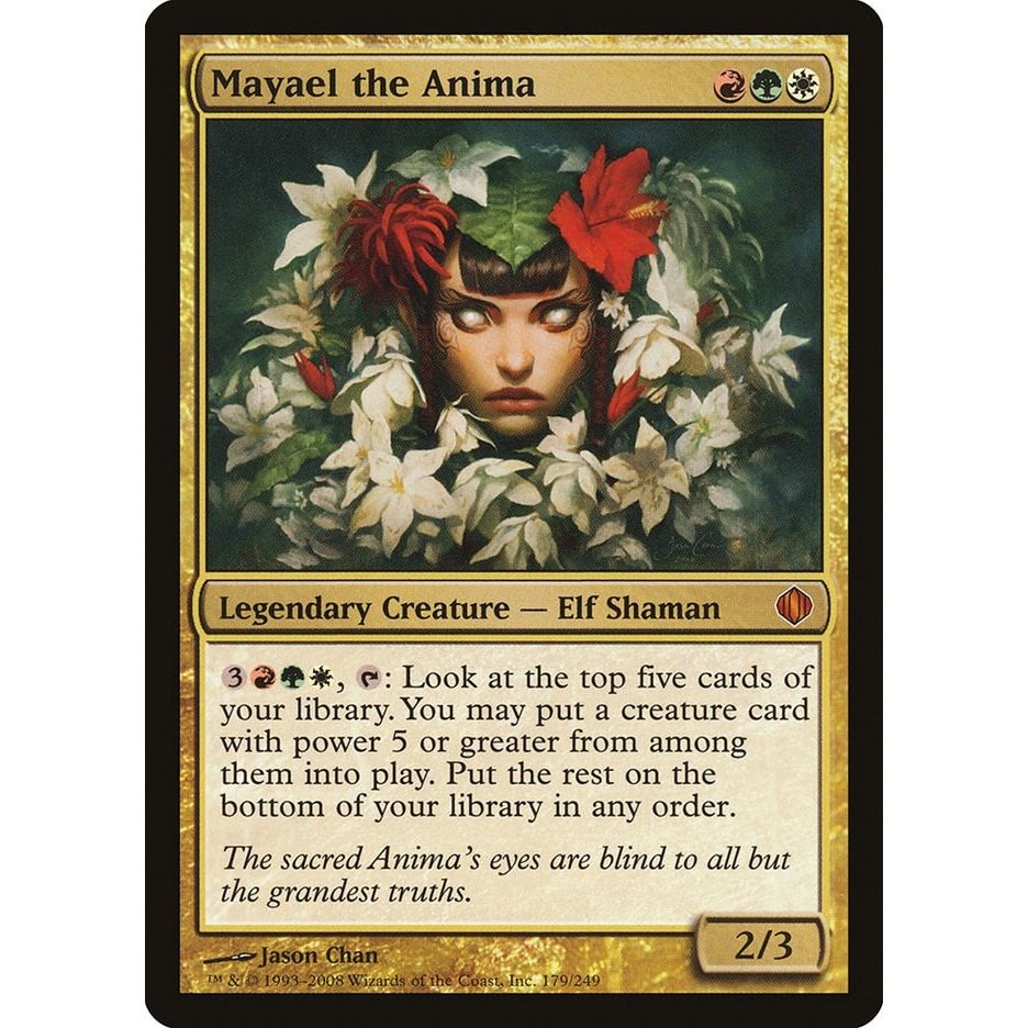 Image for Mayael the Anima (179) (ALA) - Magic: The Gathering