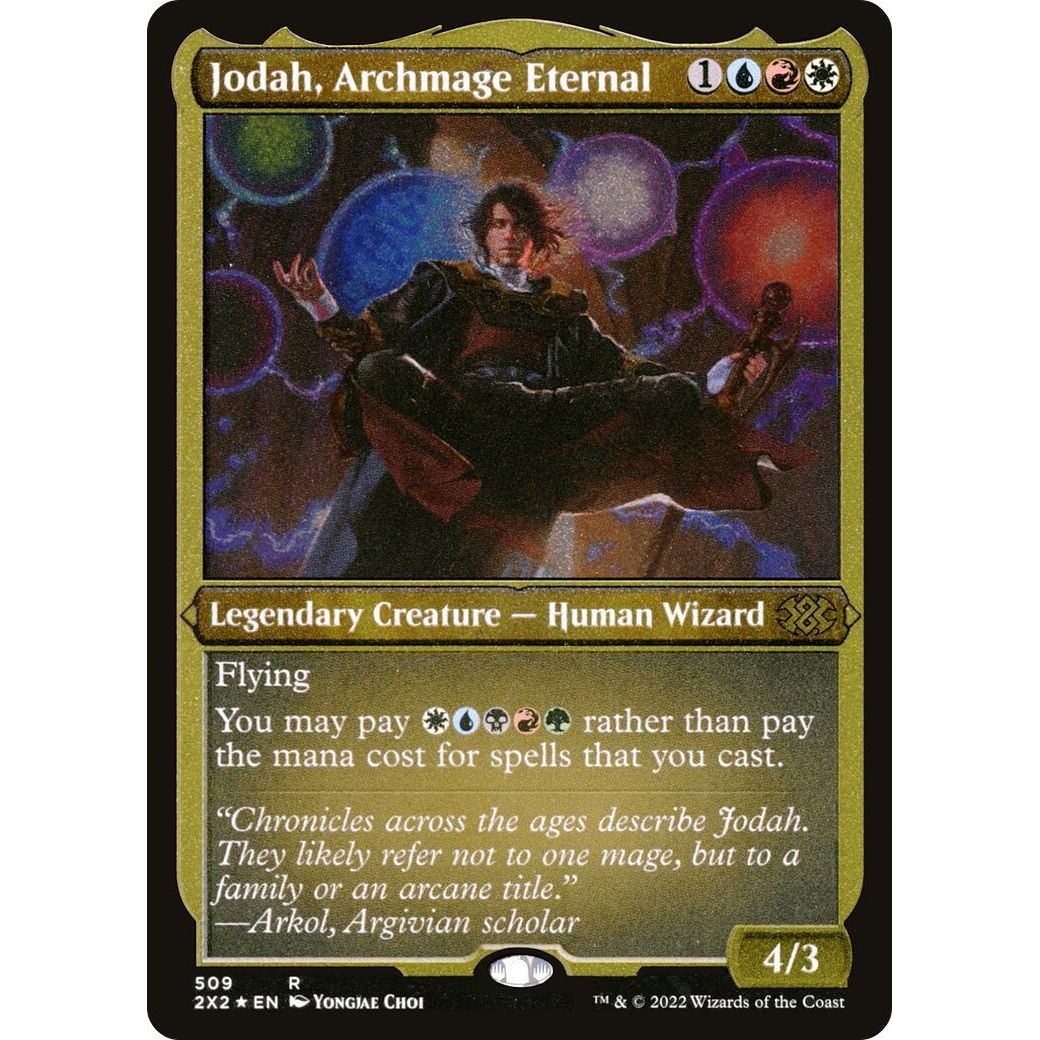 Image for Jodah, Archmage Eternal (Foil Etched) (509) (2X2) - Magic: The Gathering