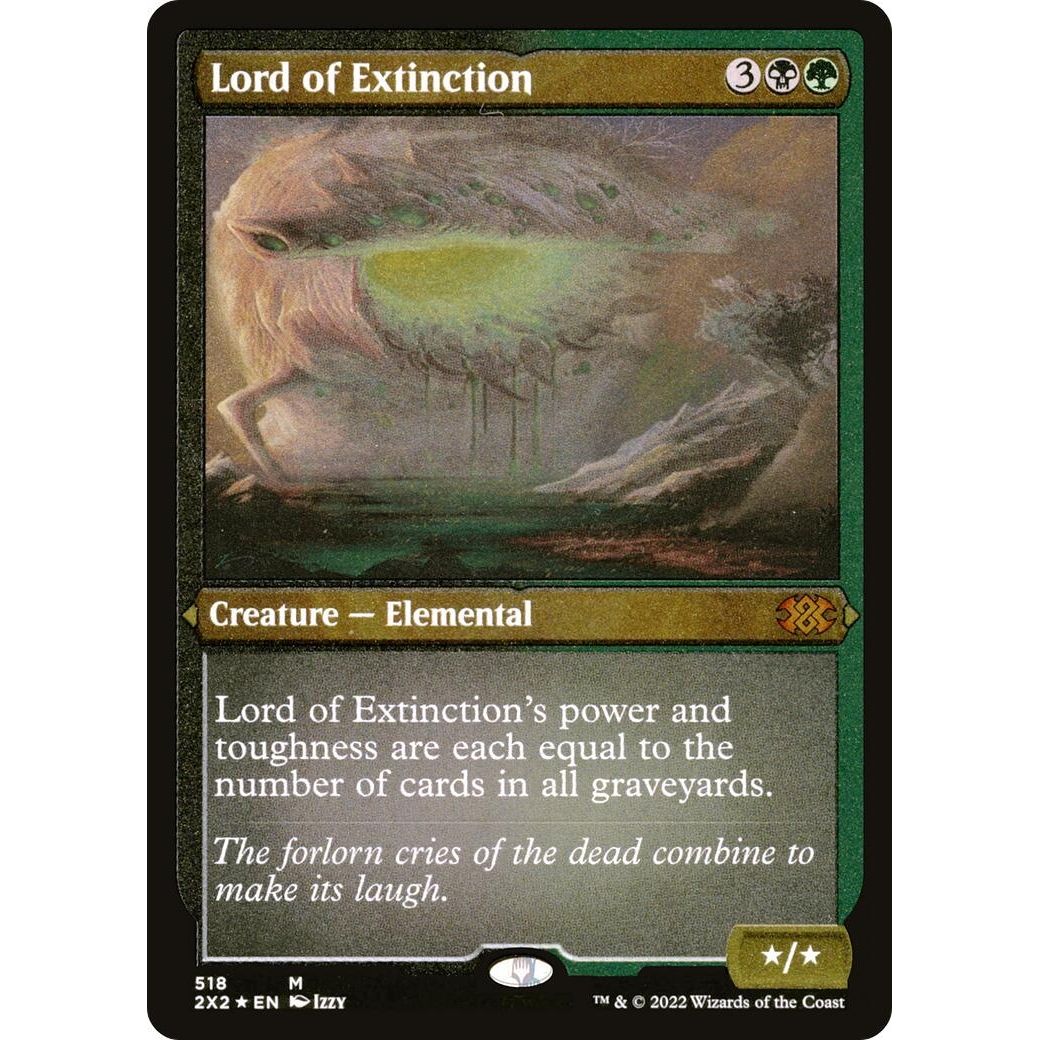 Image for Lord of Extinction (Foil Etched) (518) (2X2) - Magic: The Gathering