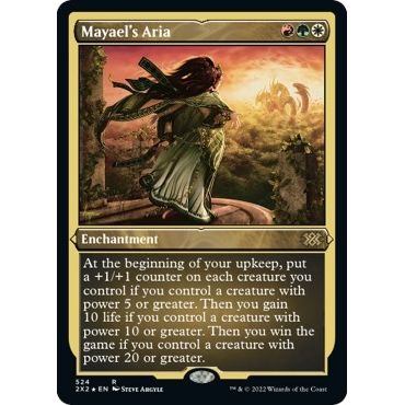 Image for Mayael's Aria (Foil Etched) (524) (2X2) - Magic: The Gathering