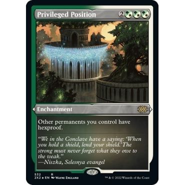 Image for Privileged Position (Foil Etched) (532) (2X2) - Magic: The Gathering