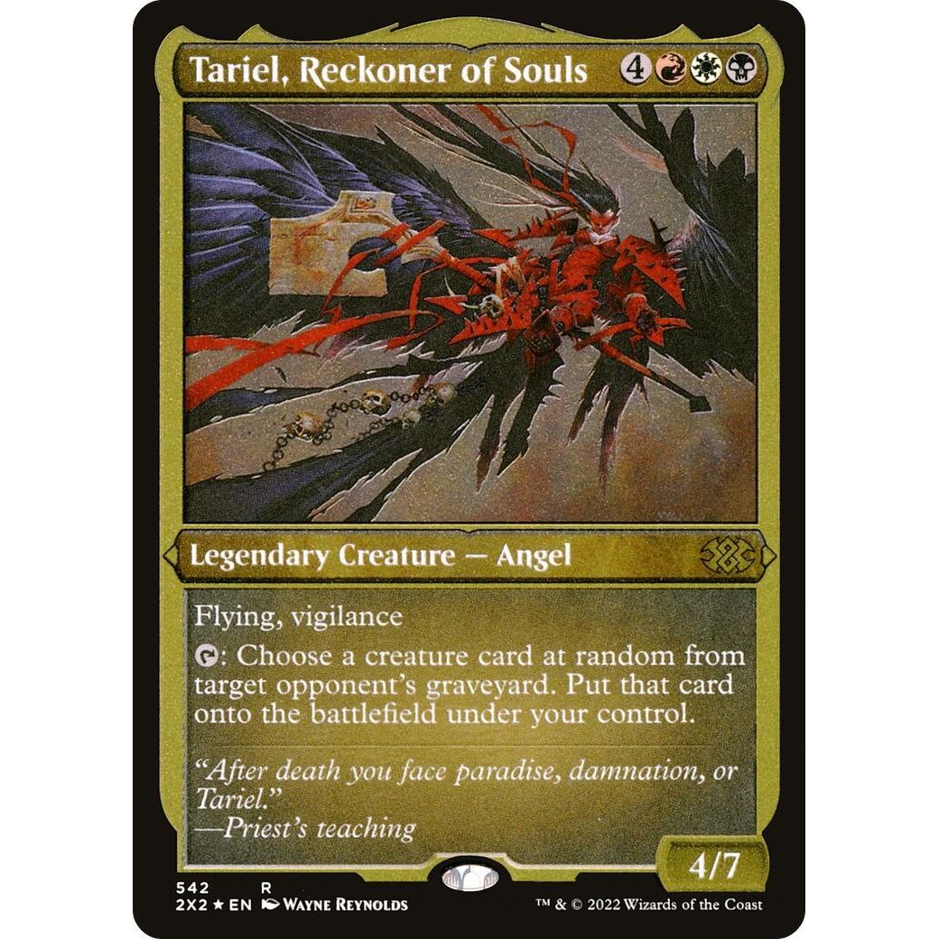 Image for Tariel, Reckoner of Souls (Foil Etched) (542) (2X2) - Magic: The Gathering