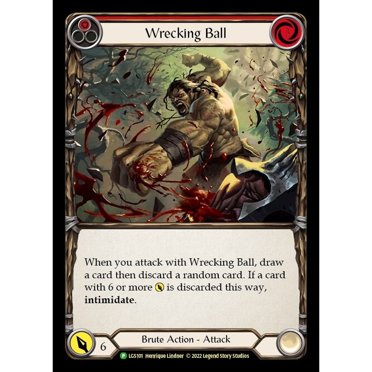 Image for Wrecking Ball - LGS101 (LGS101) (PR) - Flesh and Blood TCG