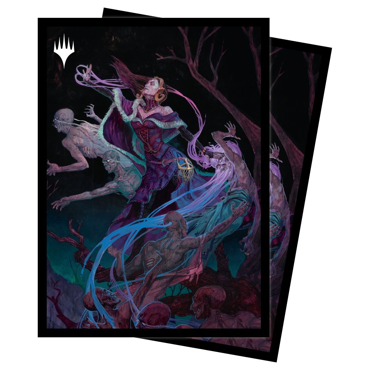 Image for Double Masters 2022 Liliana, the Last Hope (V1) Standard Deck Protector sleeves for Magic (100-Pack) - Card Sleeves