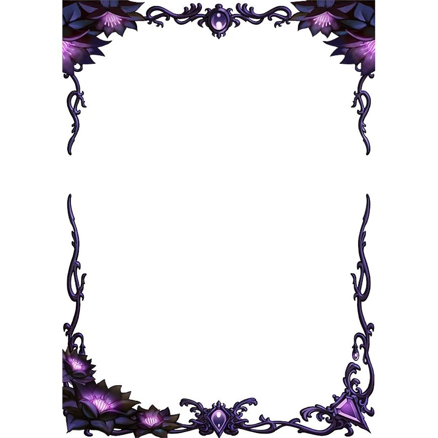 Image for Standard Black Magic's Lotus Border Oversleeves (70-Pack) - Card Sleeves