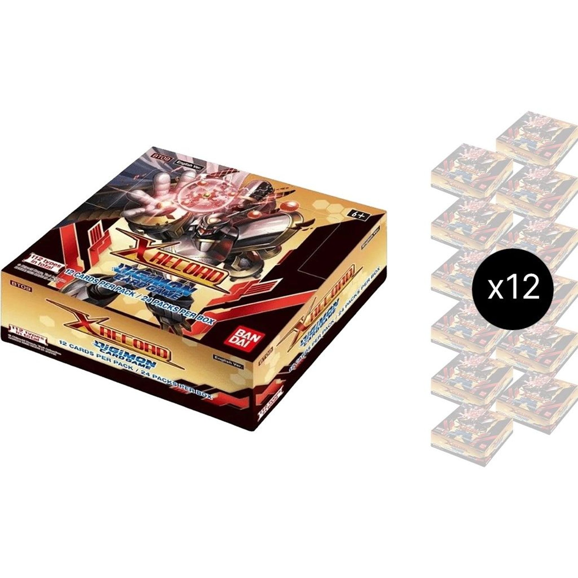 Image for X Record Booster Box Case - Digimon Card Game