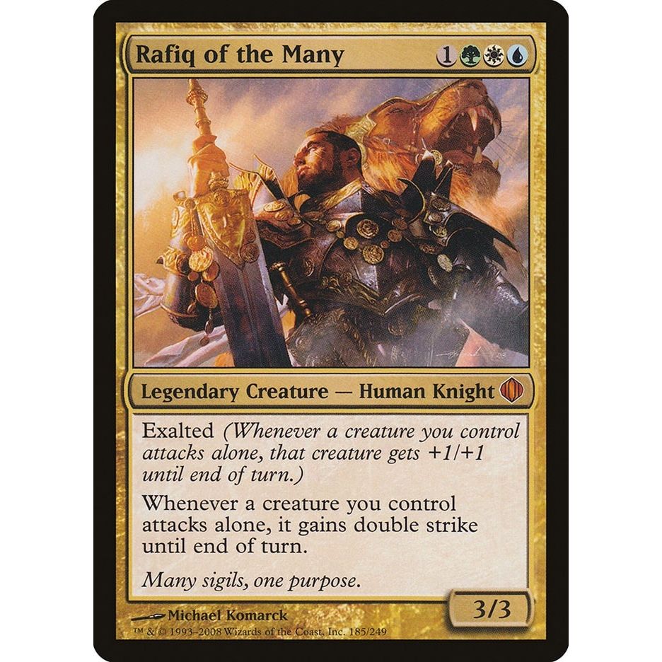 Image for Rafiq of the Many (185) (ALA) - Magic: The Gathering