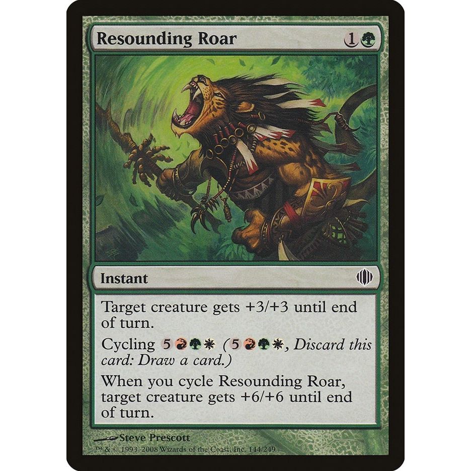 Image for Resounding Roar (144) (ALA) - Magic: The Gathering