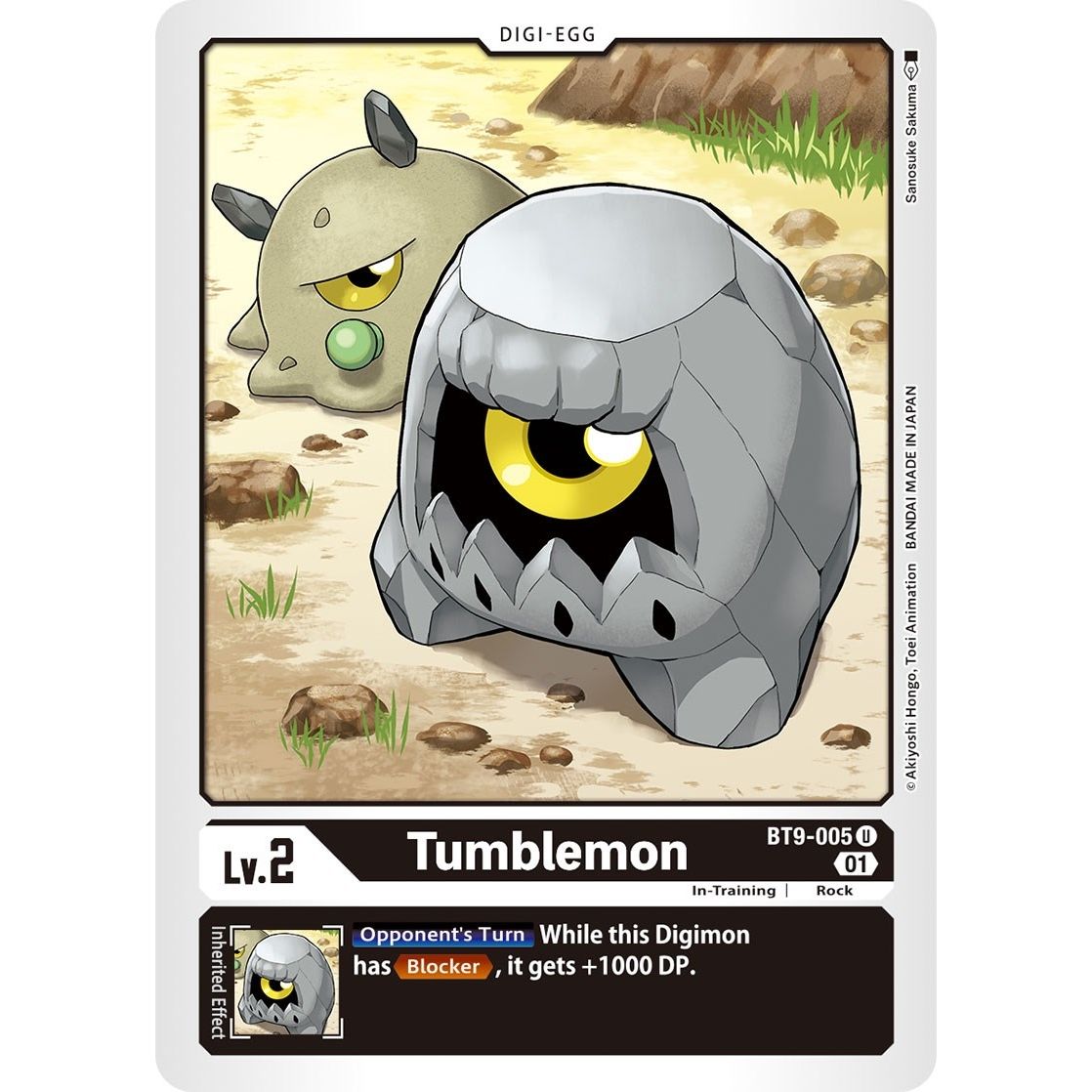 Image for Tumblemon (BT9-005 U) (BT09) - Digimon Card Game