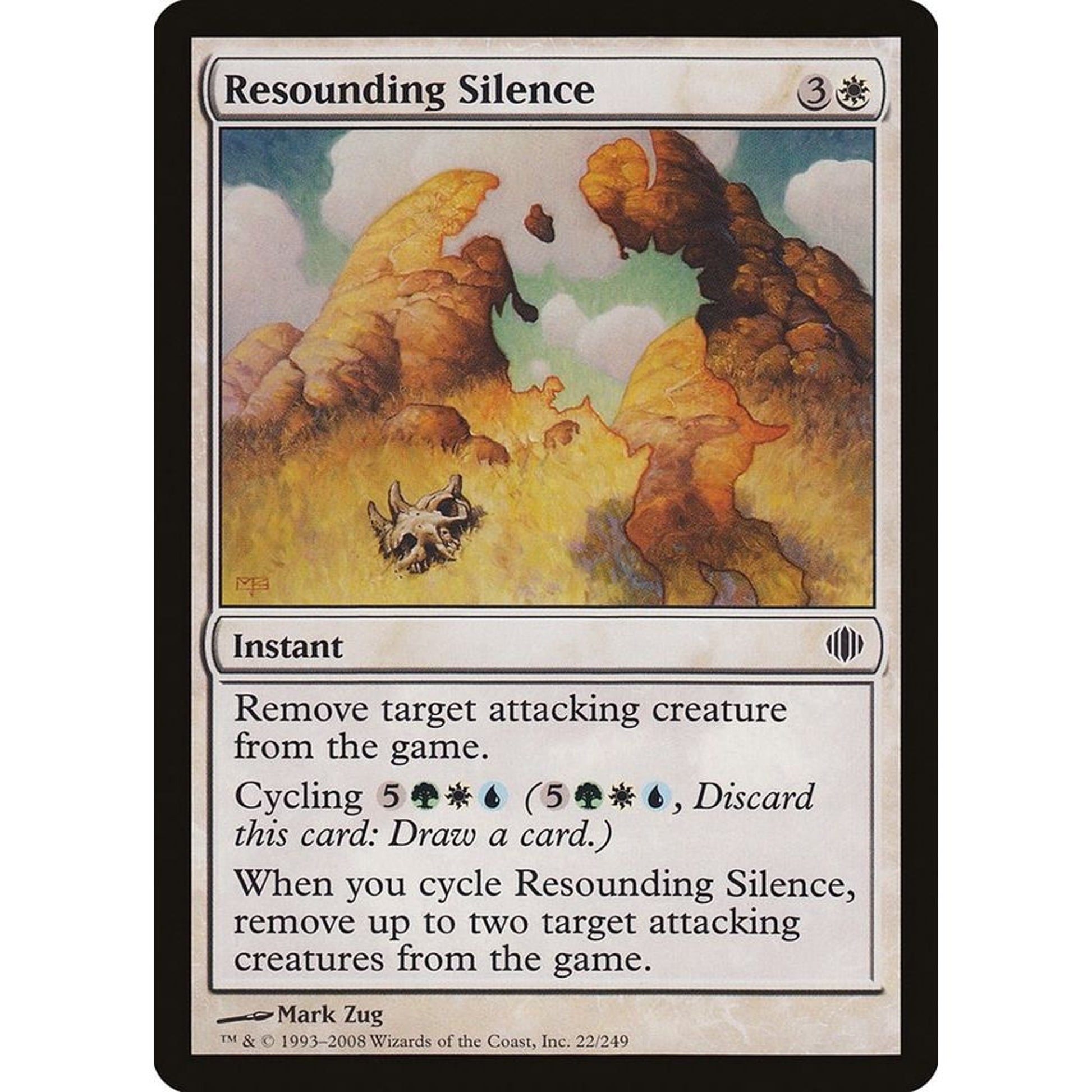 Image for Resounding Silence (22) (ALA) - Magic: The Gathering
