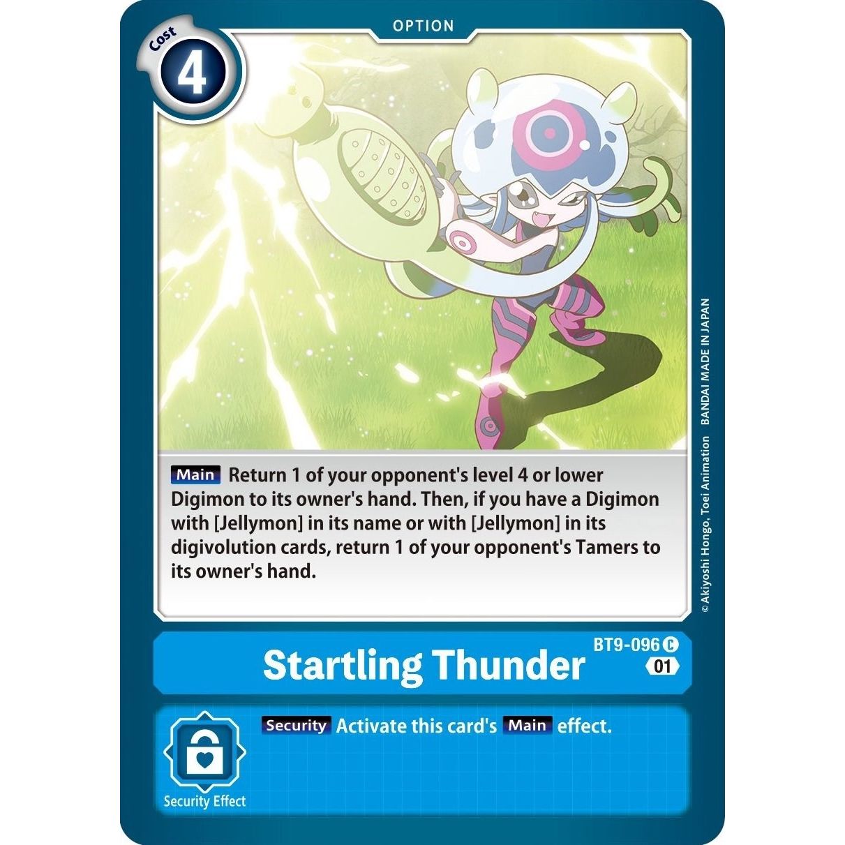 Image for Startling Thunder (BT9-096 C) (BT09) - Digimon Card Game