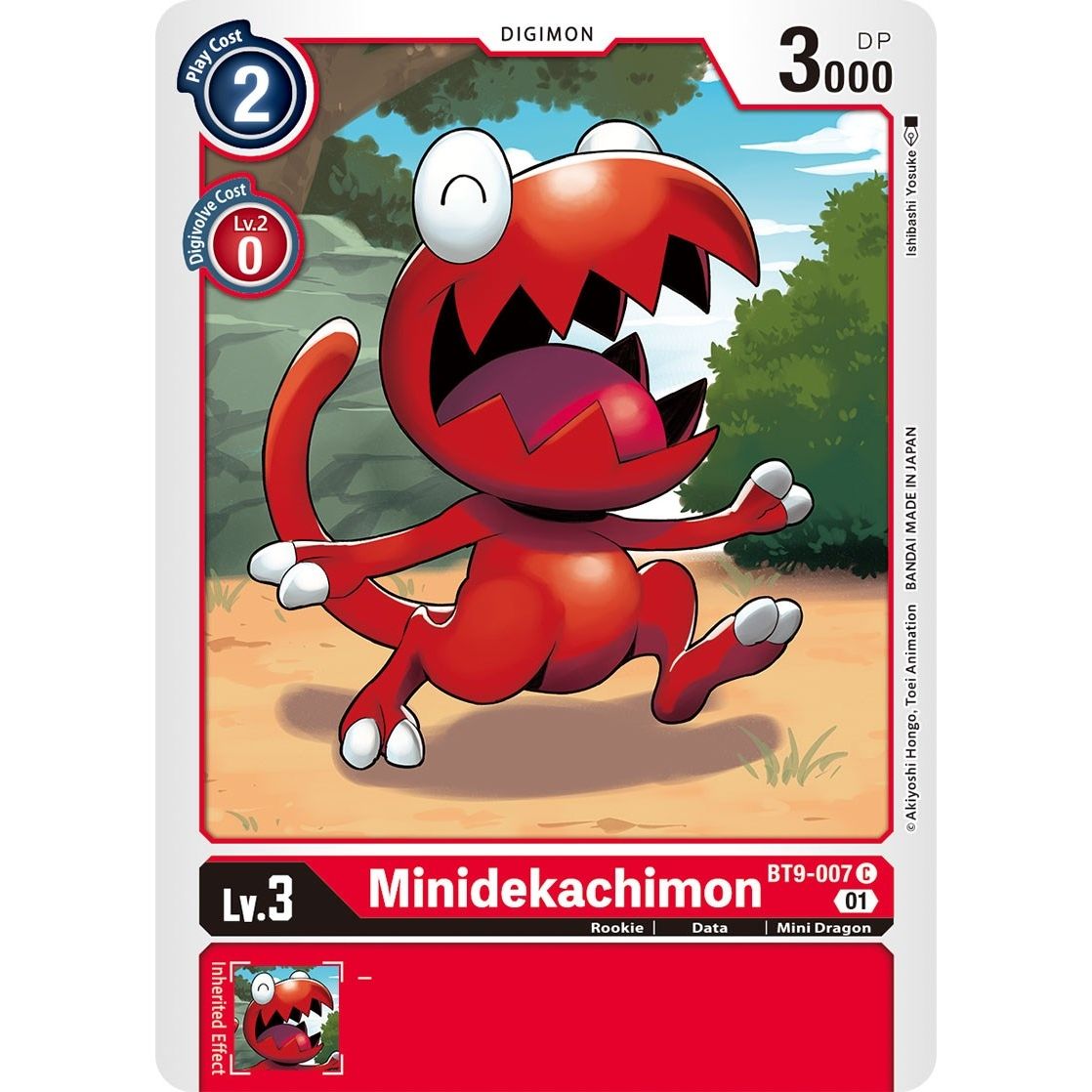Image for Minidekachimon (BT9-007 C) (BT09) - Digimon Card Game