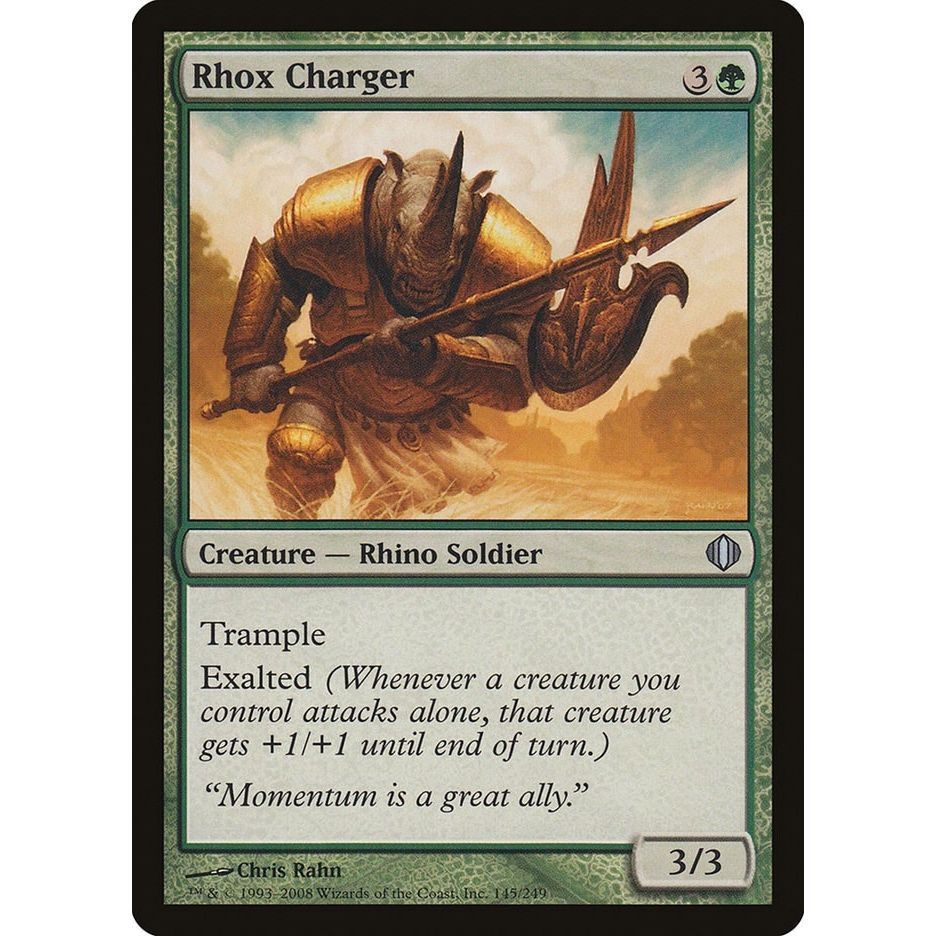 Image for Rhox Charger (145) (ALA) - Magic: The Gathering