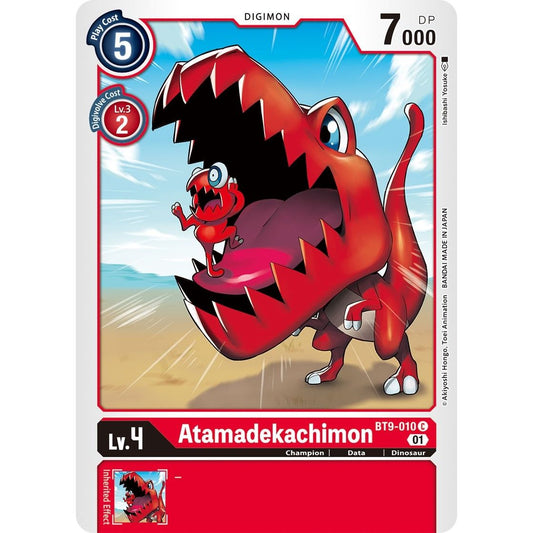 Image for Atamadekachimon (BT9-010 C) (BT09) - Digimon Card Game
