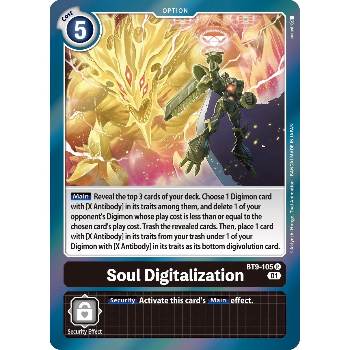 Image for Soul Digitalization (BT9-105 R) (BT09) - Digimon Card Game