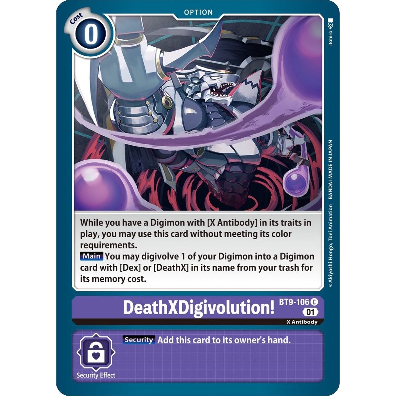 Image for DeathXDigivolution! (BT9-106 C) (BT09) - Digimon Card Game