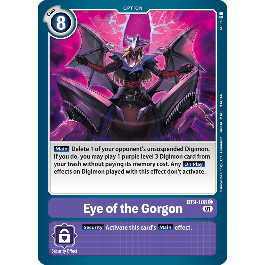 Image for Eye of the Gorgon (BT9-108 C) (BT09) - Digimon Card Game