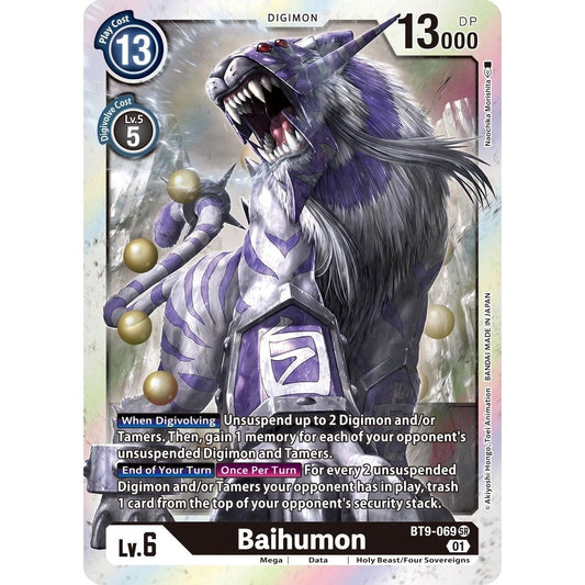 Image for Baihumon (BT9-069 SR) (BT09) - Digimon Card Game