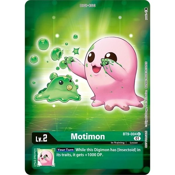 Image for Motimon (Box Topper) (BT9-004 U) (BT09) - Digimon Card Game
