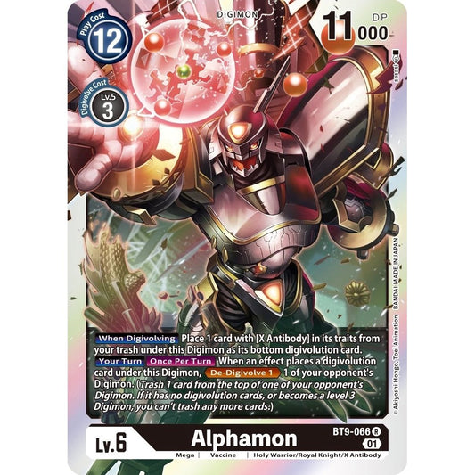 Image for Alphamon (BT9-066 R) (BT09) - Digimon Card Game