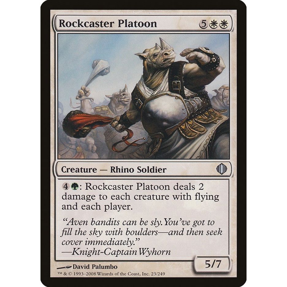 Image for Rockcaster Platoon (23) (ALA) - Magic: The Gathering