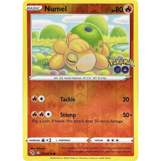 Image for Numel (Peelable Ditto) (013/078) (PGO) - Pokemon
