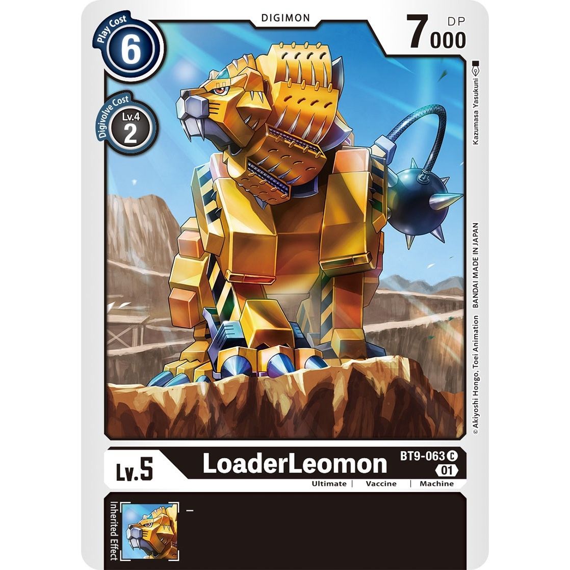 Image for LoaderLeomon (BT9-063 C) (BT09) - Digimon Card Game