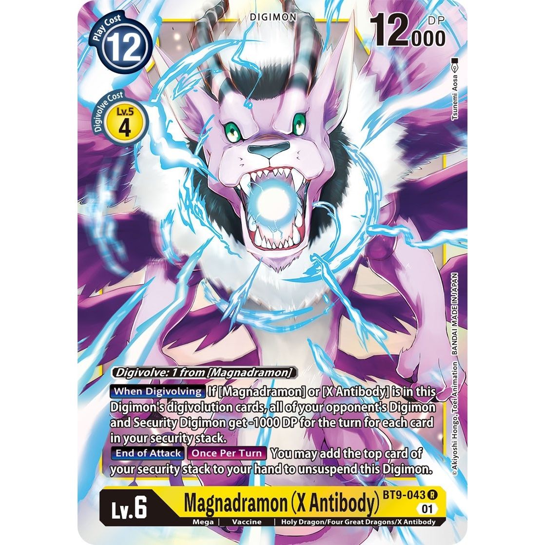 Image for Magnadramon (X Antibody) (BT9-043 R) (BT09) - Digimon Card Game
