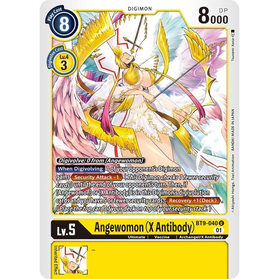 Image for Angewomon (X Antibody) (BT9-040 U) (BT09) - Digimon Card Game