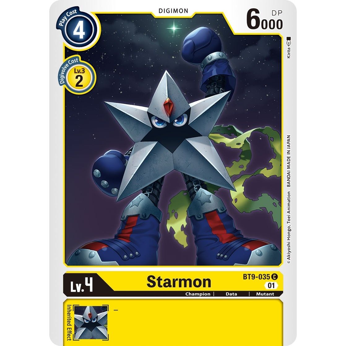 Image for Starmon (BT9-035 C) (BT09) - Digimon Card Game