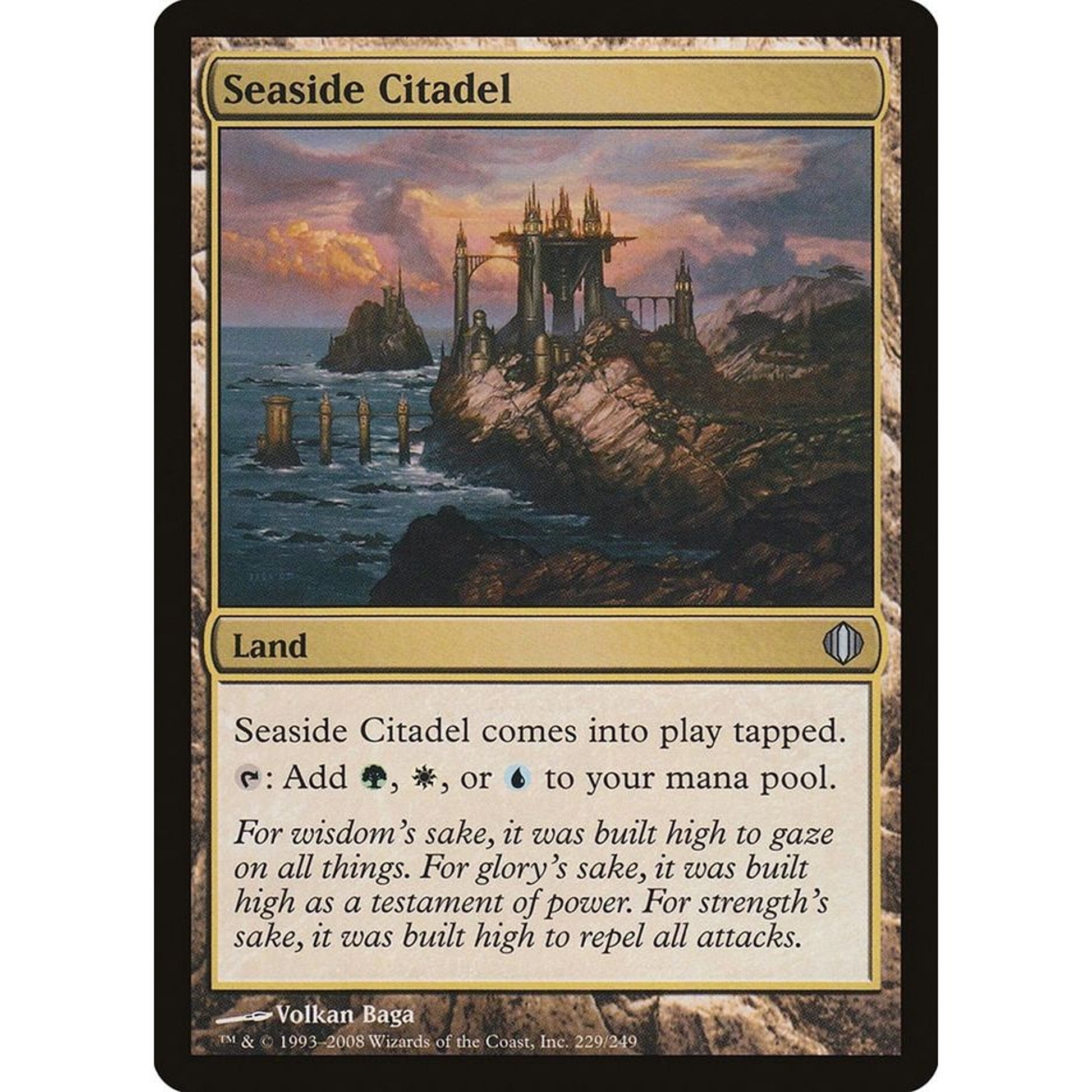 Image for Seaside Citadel (229) (ALA) - Magic: The Gathering