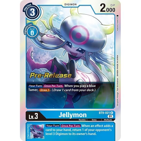 Image for Jellymon (BT9-021 R) (BT09_PR) - Digimon Card Game