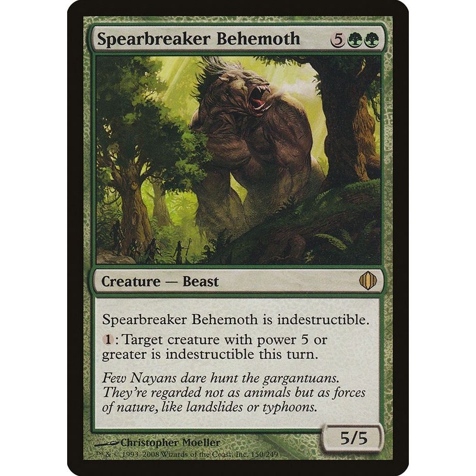 Image for Spearbreaker Behemoth (150) (ALA) - Magic: The Gathering