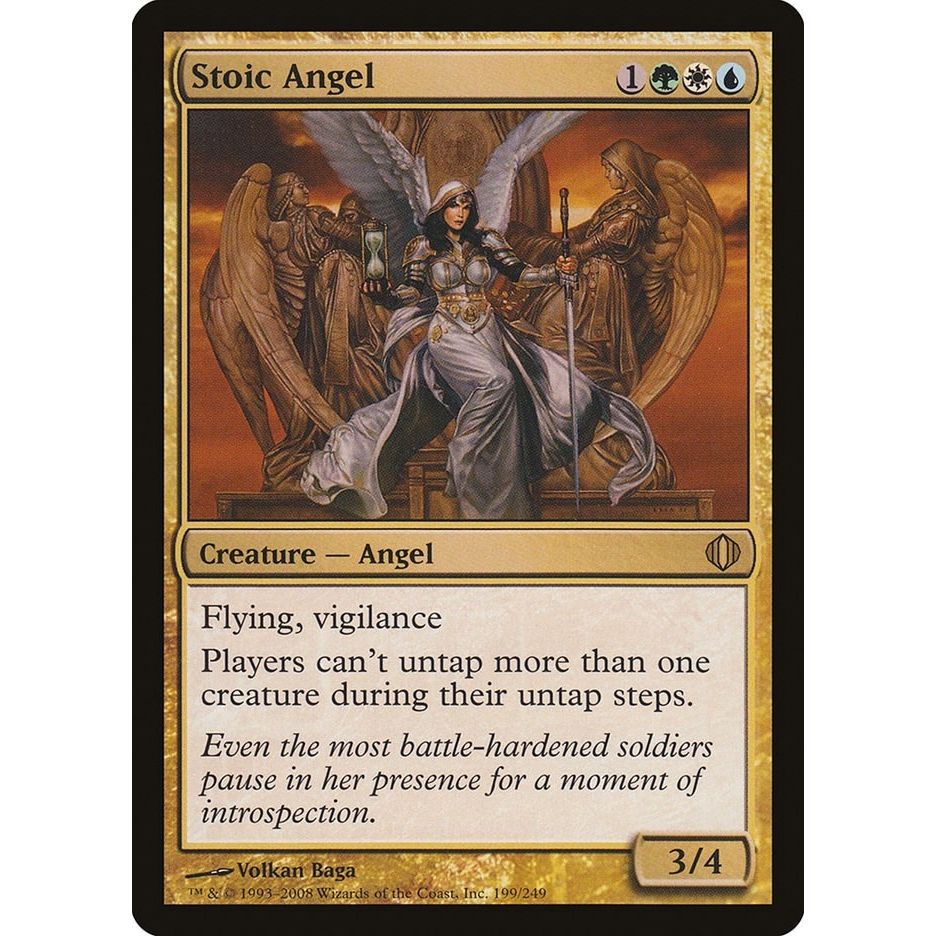 Image for Stoic Angel (199) (ALA) - Magic: The Gathering