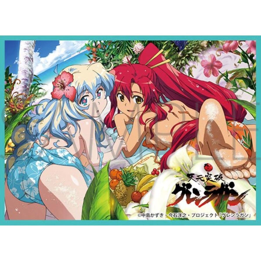 Image for Chara Sleeve Collection No.MT1235: Tengen Toppa Gurren Lagann Nia & Yoko (Mat Series) (65-Pack) - Card Sleeves