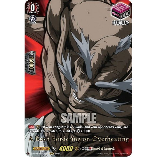 Image for A Rush Bordering on Overheating (RGR) (41) (D-TB02/RGR41EN) (D-TB02) - Cardfight Vanguard