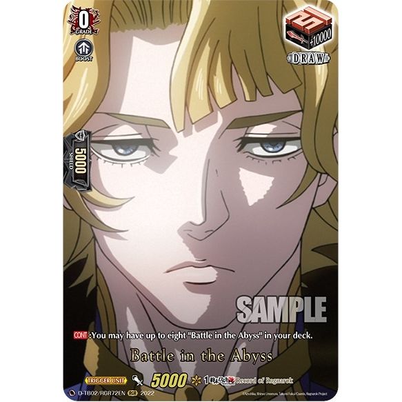 Image for Battle in the Abyss (RGR) (D-TB02/RGR72EN) (D-TB02) - Cardfight Vanguard