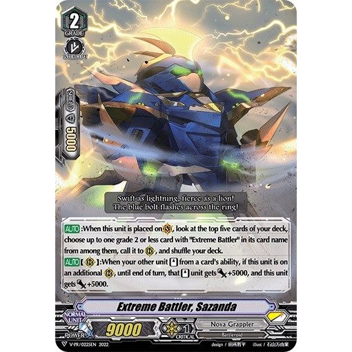 Image for Extreme Battler, Sazanda (V-PR/0225EN) (VPR) - Cardfight Vanguard