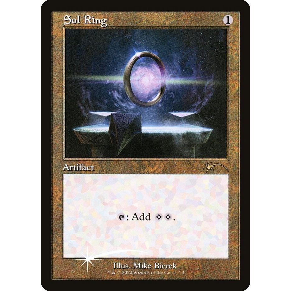 Image for Sol Ring (Retro Frame) (1) (WPN) - Magic: The Gathering