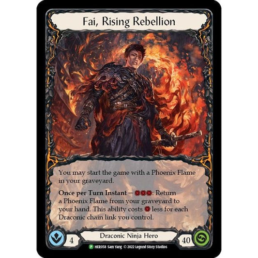 Image for Fai, Rising Rebellion - HER058 (HER058) (PR) - Flesh and Blood TCG