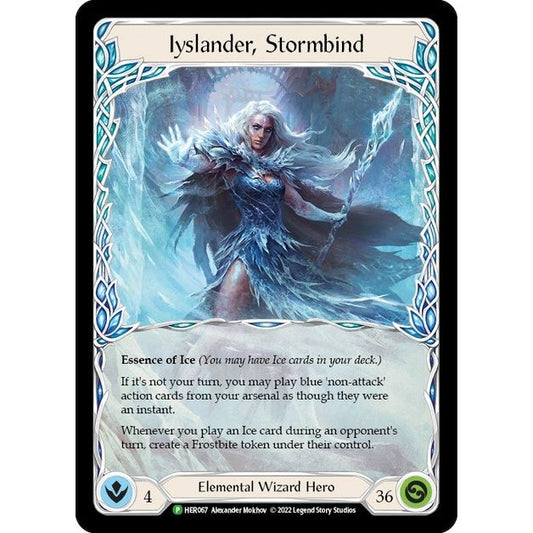 Image for Iyslander, Stormbind - HER067 (HER067) (PR) - Flesh and Blood TCG