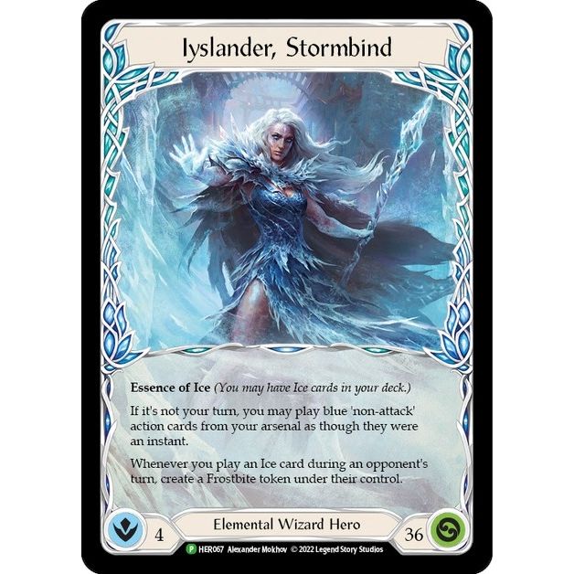 Image for Iyslander, Stormbind - HER067 (HER067) (PR) - Flesh and Blood TCG