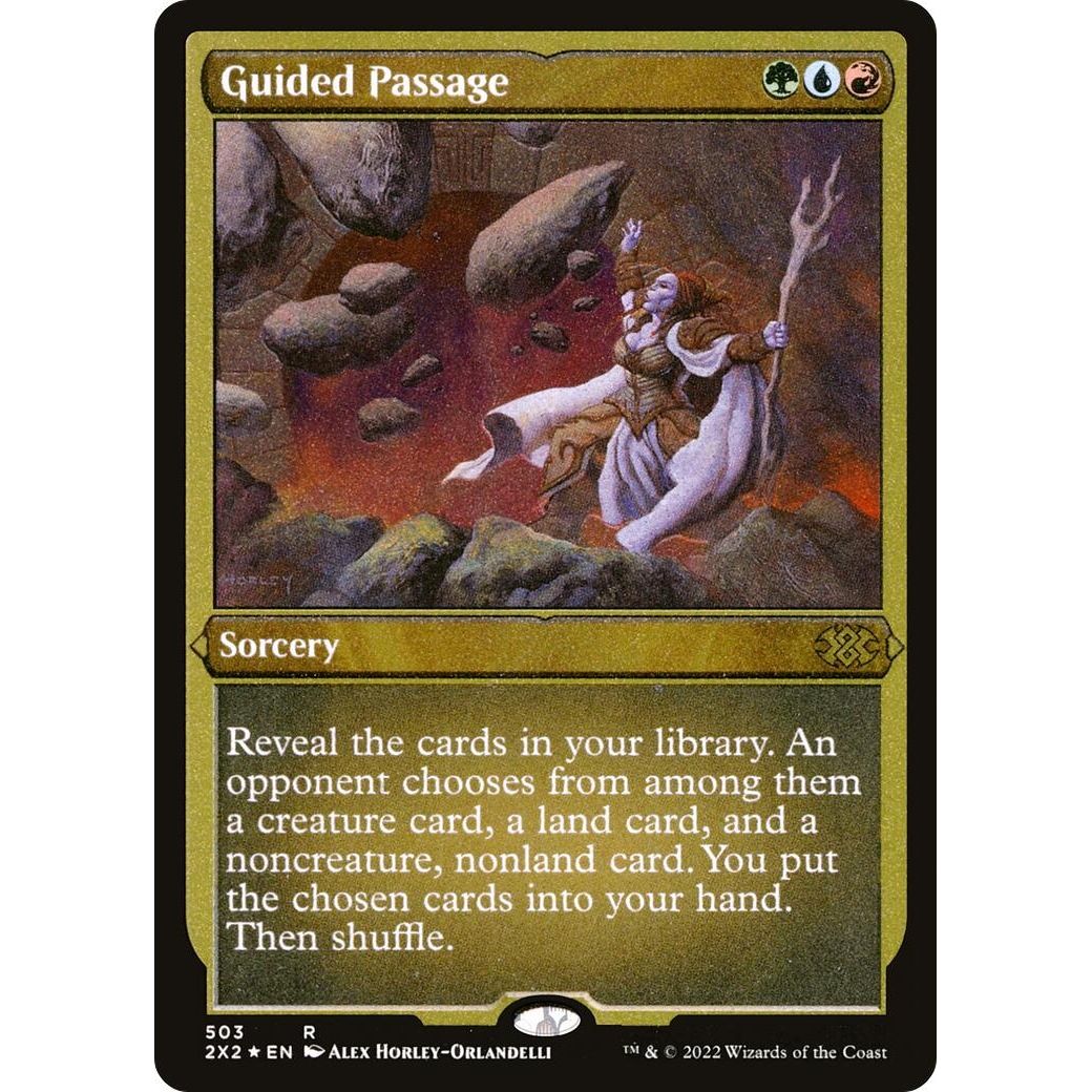 Image for Guided Passage (Foil Etched) (503) (2X2) - Magic: The Gathering