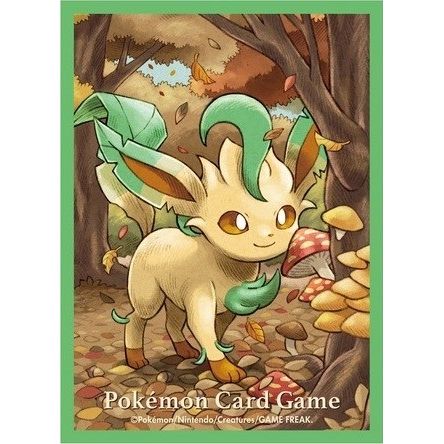 Image for Pokemon TCG: Pokemon Center Japan Exclusive Card Sleeves - Leafeon (64-Pack) - Card Sleeves