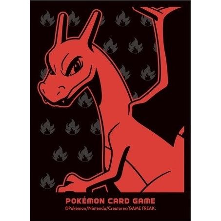 Image for Pokemon TCG: Pokemon Center Japan Exclusive Card Sleeves - Premium Gloss Charizard (64-Pack) - Card Sleeves
