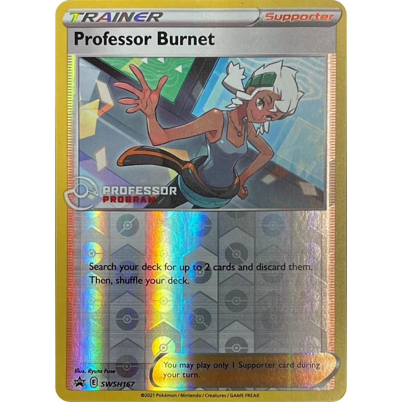 Image for Professor Burnet - SWSH167 (2021) (SWSH167) (PPP) - Pokemon