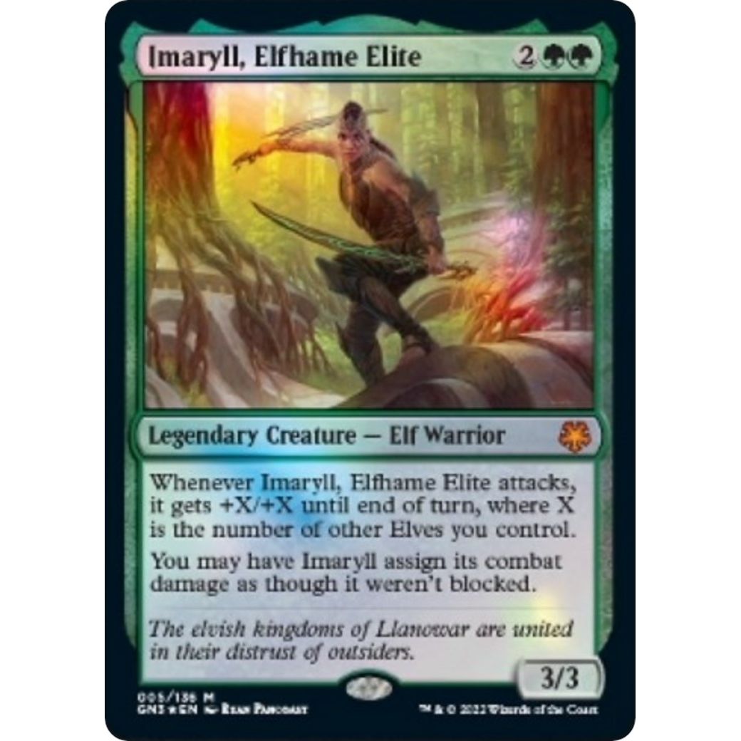Image for Imaryll, Elfhame Elite (5) (GN3) - Magic: The Gathering