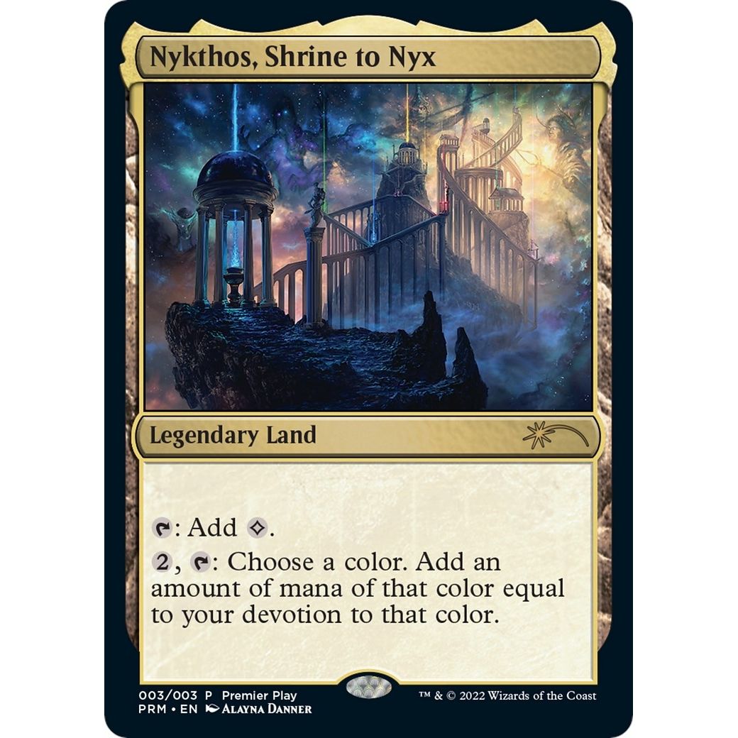 Image for Nykthos, Shrine to Nyx (3) (PTP) - Magic: The Gathering