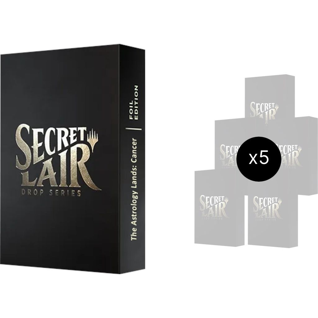 Image for Secret Lair Drop: Astrology Lands (Cancer) Bundle - Traditional Foil Edition - Magic: The Gathering